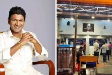 Bengaluru Cafe honors Puneeth Rajkumar in their own way